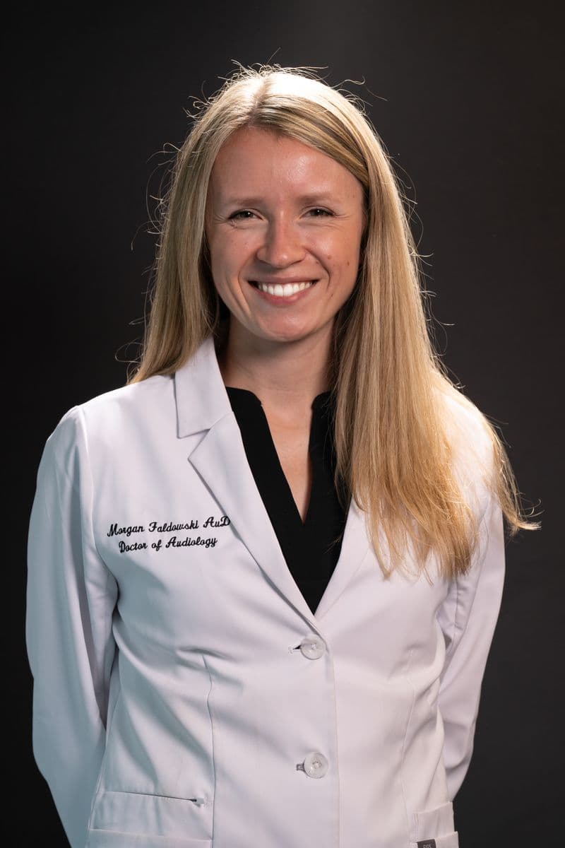 Dr. Morgan Faldowski, Doctor of Audiology and Community Outreach Coordinator at Sounds of Life Hearing Center