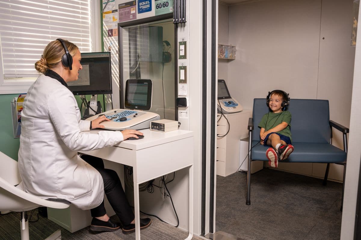 Professional hearing evaluation and testing at Sounds of Life Hearing Center